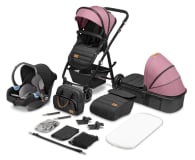 Lionelo Amber zestaw 3w1 Pink Rose - 1039641 - zdjęcie 5